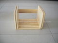 Wooden book rack /shelf