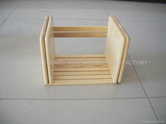 Wooden book rack /shelf