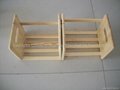 Wooden book rack /shelf 2