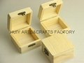 2014 new design small pine wood gift box 2