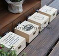 Small gift box promotional wooden gift box 