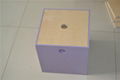 Colorful wood storage  box 3