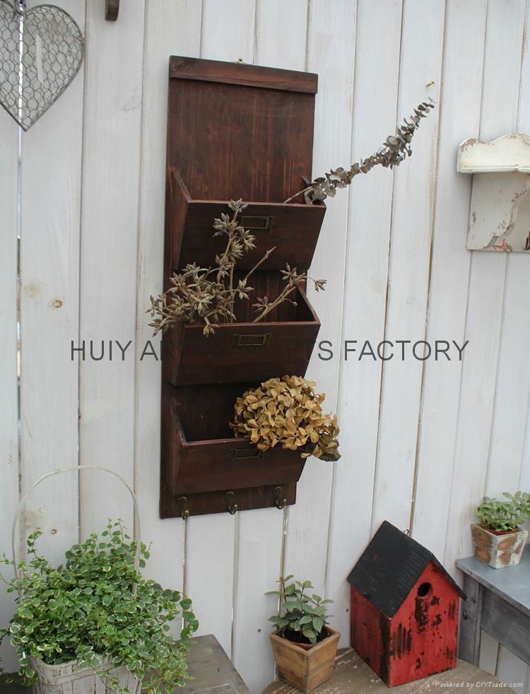 Wooden garden flower planters and pots               2