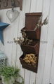 Wooden garden flower planters and pots               16