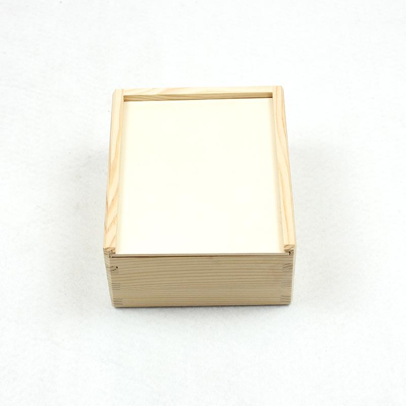 Wooden sliding cover box for storage 3