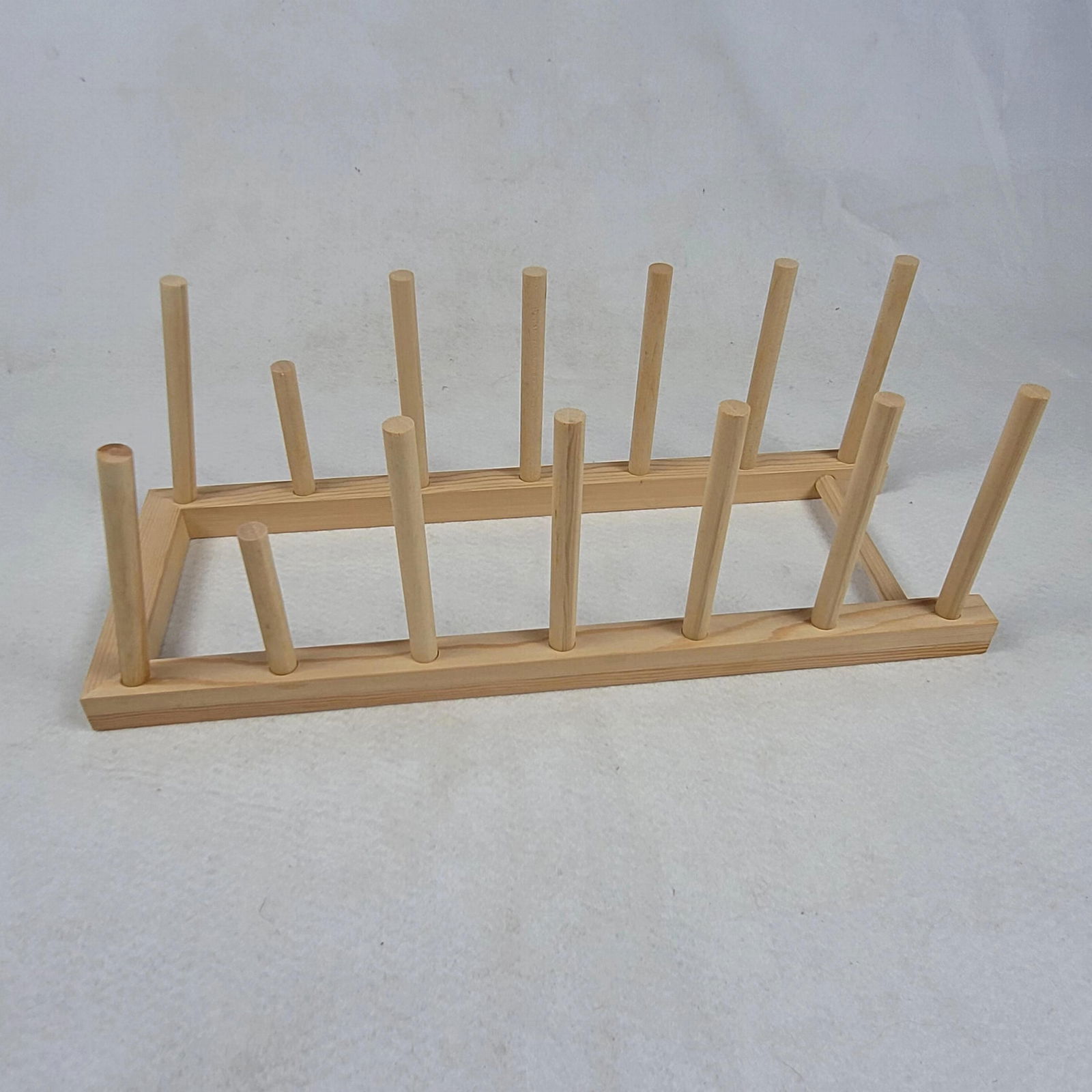 wooden Bamboo Dish Plate Bowl Cup Book Pot Lid Cutting Board Drying Rack 2