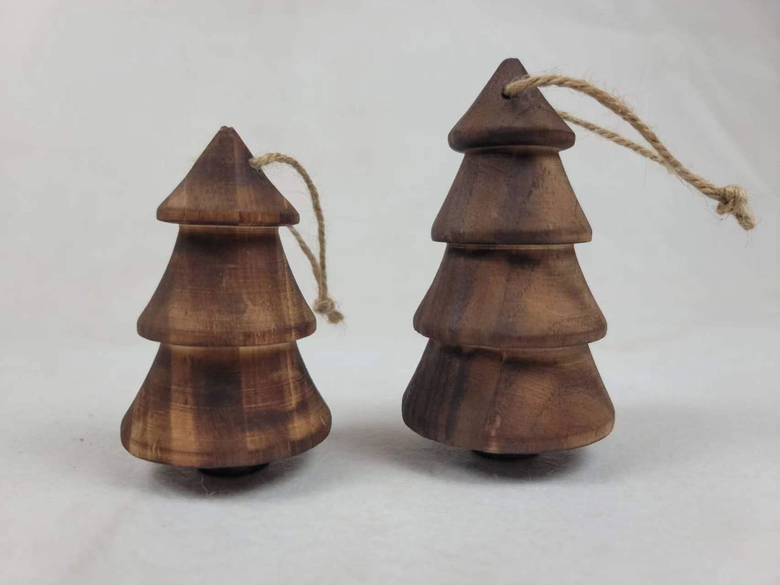 Solid wood Christmas tree ornaments, household ornaments, Christmas tree pendant 4