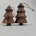 Solid wood Christmas tree ornaments, household ornaments, Christmas tree pendant