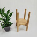 succulent indoor plant pot flowerpot bamboo stand display  bamboo Planter Holder (Hot Product - 1*)