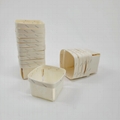 Wooden Seafood Basket Oyster Wood Package Wooden Strip Woven Basket  7