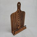 Wood Cutting Board Design Classic Cookbook Recipe Stand Cookbook Holder