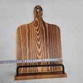 Wood Cutting Board Design Classic Cookbook Recipe Stand Cookbook Holder