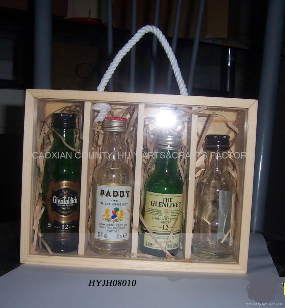 Mini and cute Whisky box ,for small whisky bottles