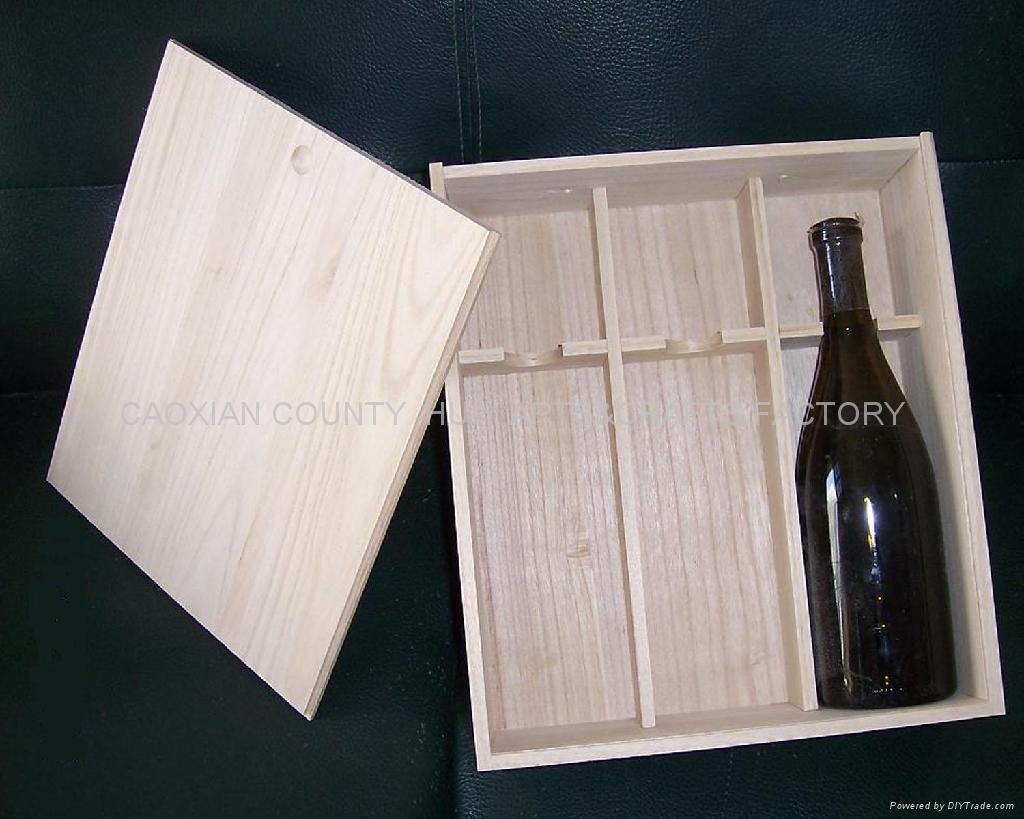 3-bottle wine box
