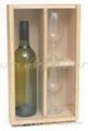Single wine box with wine glasses 1