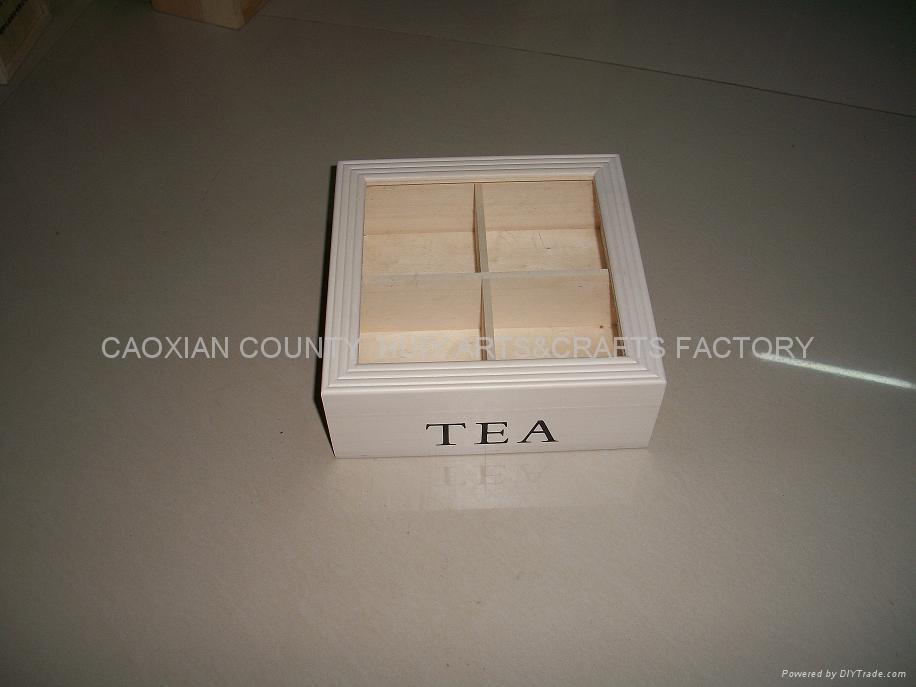 Wooden tea box