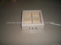木製茶葉盒