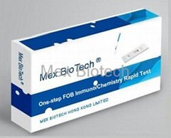 One-Step Fecal Occult Blood (FOB) Rapid Test (Immuno/Chemistry)