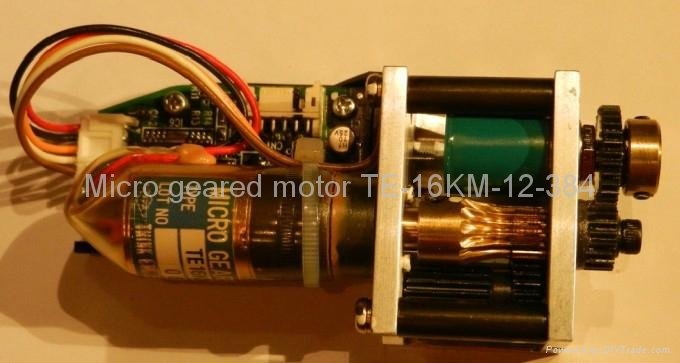 Micro geared motor TE-16KM-12-576 2