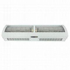 Cross-flow electrical industrial heating air curtain WCMH-09