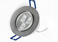 Φ85*38mm 1W High Power LED Mini Down Light :4.2W 1