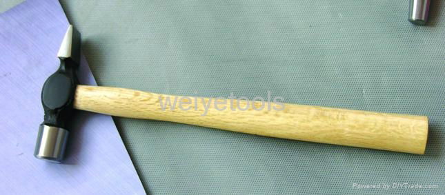 cross pein hammer with wooden handle