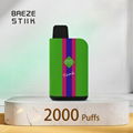 Breze Stiik Tank Replaceable Pod Cartridge Disposable Vape Box 2000 Puffs 3