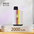 Breze Stiik Tank Replaceable Pod Cartridge Disposable Vape Box 2000 Puffs 5