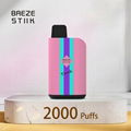 Breze Stiik Tank Box disposed 2000 Replacement Pod Cartridge 3