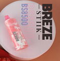 BREZE STIIK BS8500 Disposable Vape Pod 17ml 8000 Puffs Rechargeable device 2