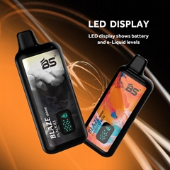 Breze Stiik Blaze 10000 Puffs LED Digital Display of Ejuice and Battery