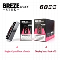 Breze Stiik Space 6000 Puffs non rechargeable breze Stik LED Battery indicator 4