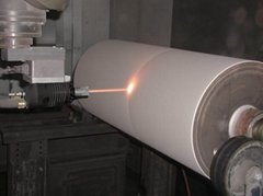 Drum roller thermal spraying stainless steel coating