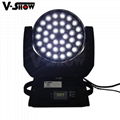 pomotion!new upgrade 36*10w 4in1 RGBW with zoom moving head for stage concert 