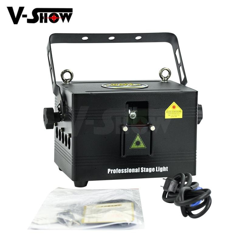 2W stage laser light 2W RGB Animation Laser for club and stage 2