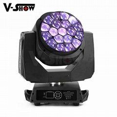 19*15w big bee eye led moving head light high power led stage lighting for stage