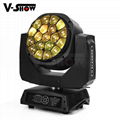 19*15w big bee eye led moving head light high power led stage lighting for stage 6