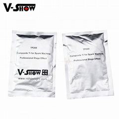 MSDS powder certification Ti powder for cold spark firework machine