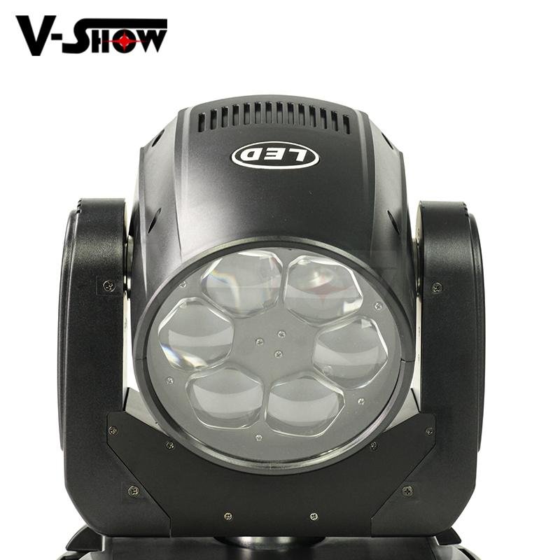 6X40W LED Beam Zoom Wash led moving head light high power moving head lighing 2