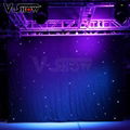 V-Show LED star curtain Background curtain lights 3*4M with controller