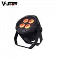 4*18W 6in1 RGBWA+UV Waterproof Battery Powered & wireless DMX LED Par IR control