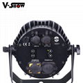 4*18W 6in1 RGBWA+UV Waterproof Battery Powered & wireless DMX LED Par IR control