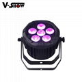 6*18W 6in1 Waterproof Battery Powered & wireless DMX LED Par 3