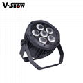 6*18W 6in1 Waterproof Battery Powered & wireless DMX LED Par 2