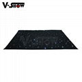 V-Show LED star curtain Background curtain lights 3*4M with controller