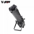 400W Die-casting RGBW LED Profile Light with Zoom for Wedding and Stage