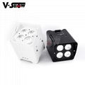 rechargeable battery led par with wireless dmx&irc ,Wireless dmx led uplight par