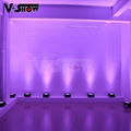 9*18w rechargeable battery &wireless dmx led par can battery dj par can  9