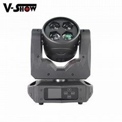 4*40W Beam wash zoom 4pcs 40W RGBW 4in1 LED moving head stage lighting