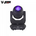 Factory new design 250W Beam wash spot 3in1 moving  LED for  stage and party
